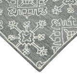 Amer Boscage BOS-33 Shale Gray area rug - corner view