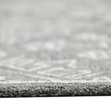 Amer Boscage BOS-33 Shale Gray area rug - profile view