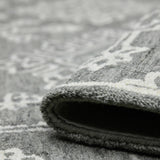 Amer Boscage BOS-33 Shale Gray area rug - rolled view