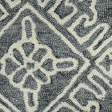 Amer Boscage BOS-34 Gray Steel area rug - color swatch view