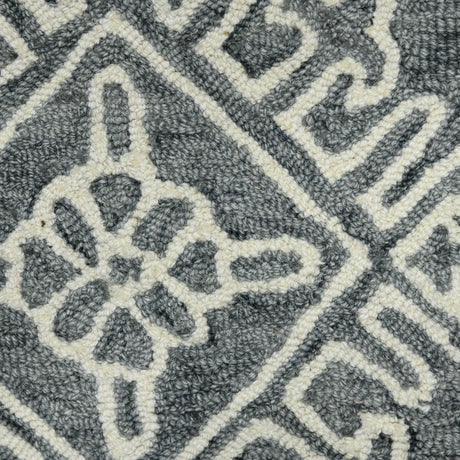 Amer Boscage BOS-34 Gray Steel area rug - color swatch view