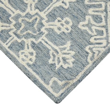 Amer Boscage BOS-35 Sky Blue area rug - corner view