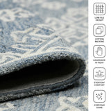 Amer Boscage BOS-35 Sky Blue area rug - infographic view