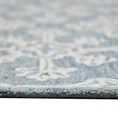 Amer Boscage BOS-35 Sky Blue area rug - profile view