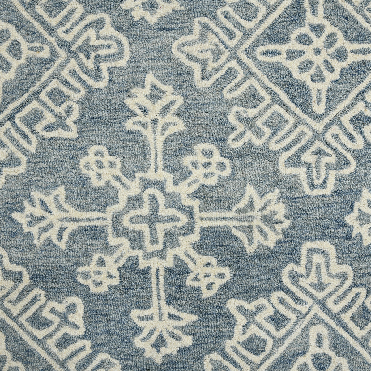 Amer Boscage BOS-35 Sky Blue area rug - color swatch view