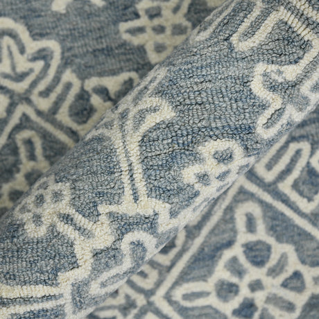 Amer Boscage BOS-35 Sky Blue area rug - color swatch view
