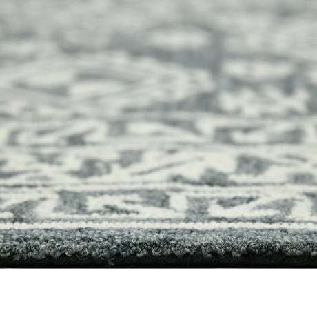 Amer Boscage BOS-61 Slate Gray area rug - profile view