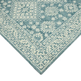 Amer Boscage BOS-64 Teal Blaze area rug - corner view