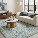 Amer Boscage BOS-64 Teal Blaze area rug - lifestyle view
