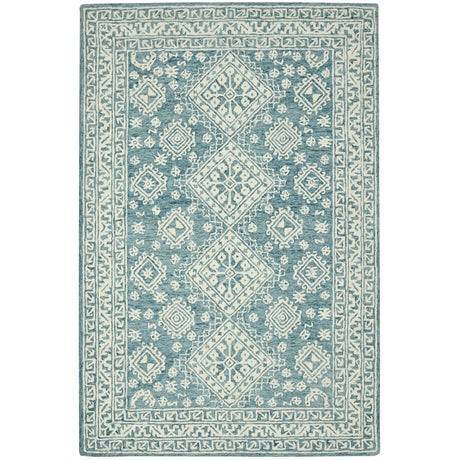 Amer Boscage BOS-64 Teal Blaze area rug - product view