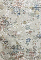 Dynamic Rugs Botanica 13360 Power Loomed Contemporary Beige/Multi Rug