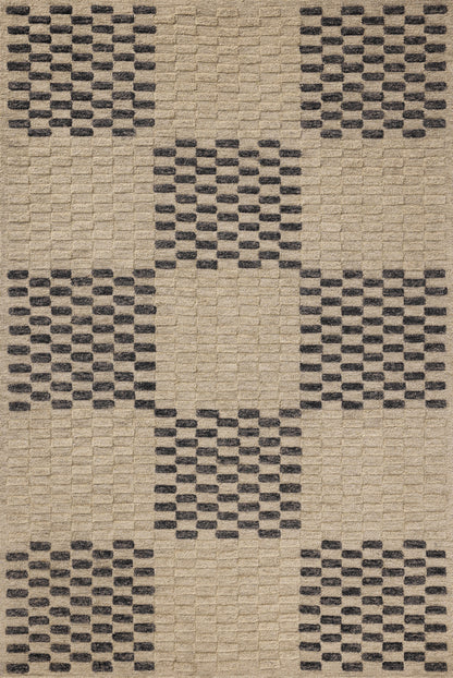 Chris Loves Julia x Loloi Bradley Brl-01 Beige/Midnight Area Rug