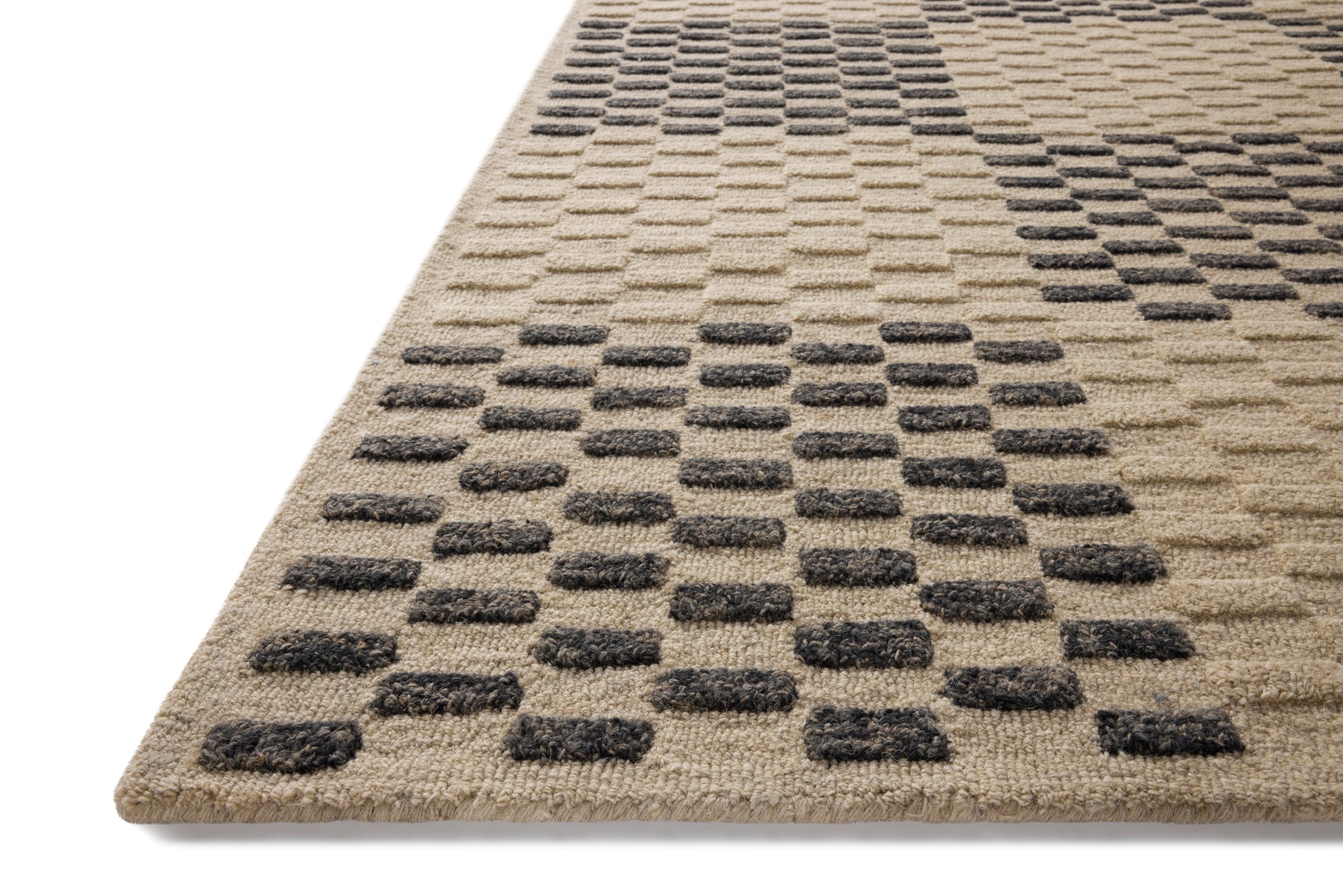 Chris Loves Julia x Loloi Bradley Brl-01 Beige/Midnight Area Rug