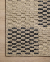 Chris Loves Julia x Loloi Bradley Brl-01 Beige/Midnight Area Rug