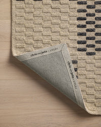 Chris Loves Julia x Loloi Bradley Brl-01 Beige/Midnight Area Rug