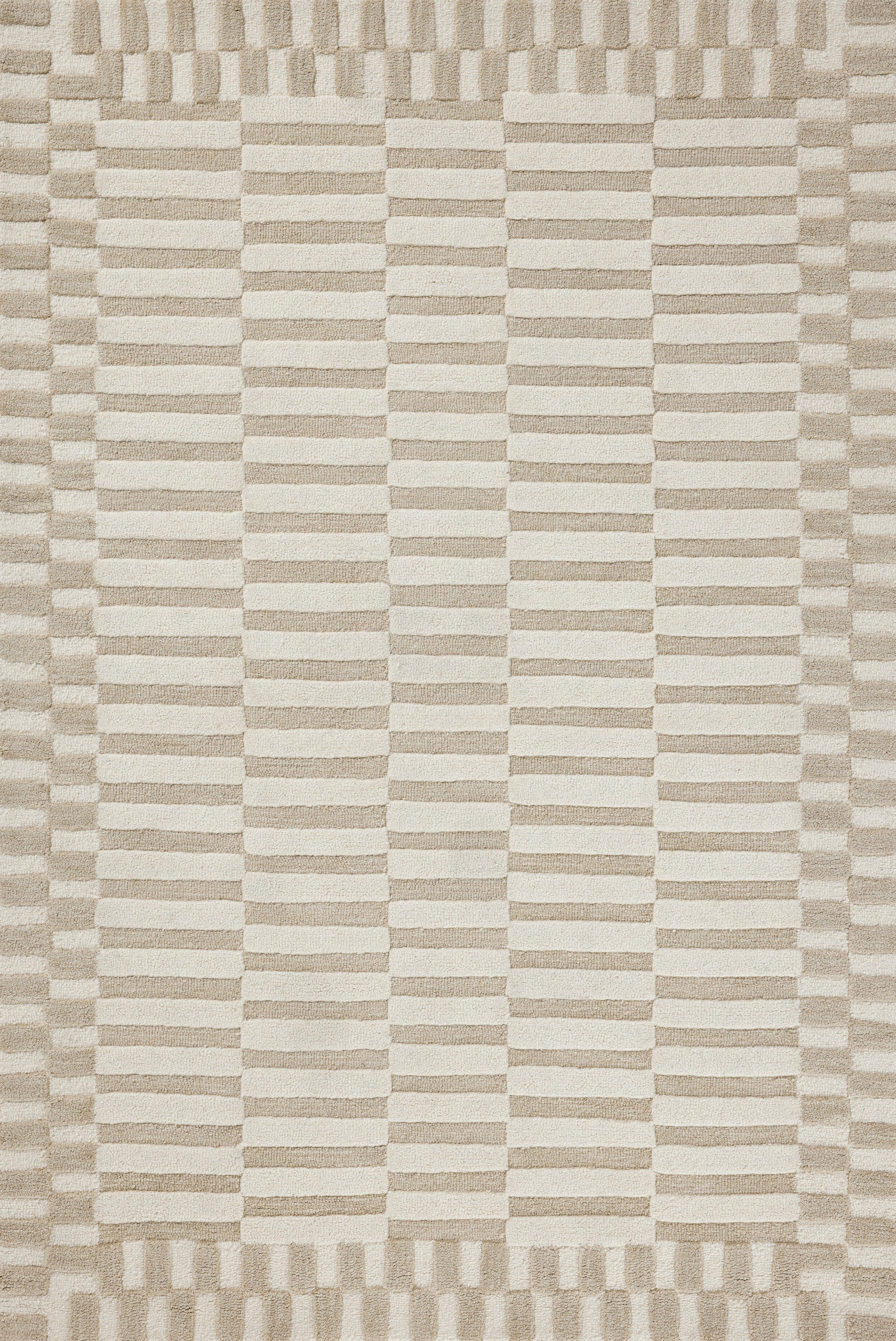 Chris Loves Julia x Loloi Bradley Brl-02 Ivory/Beige Area Rug