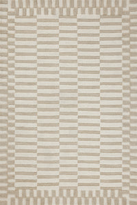 Chris Loves Julia x Loloi Bradley Brl-02 Ivory/Beige Area Rug