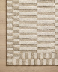 Chris Loves Julia x Loloi Bradley Brl-02 Ivory/Beige Area Rug