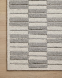 Chris Loves Julia x Loloi Bradley Brl-03 Ivory/Grey Area Rug