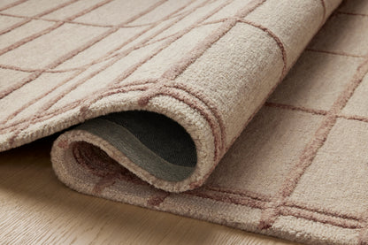 Chris Loves Julia x Loloi Bradley Brl-04 Rose/Blush Area Rug