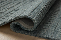 Chris Loves Julia x Loloi Bradley Brl-05 Teal/Teal Area Rug