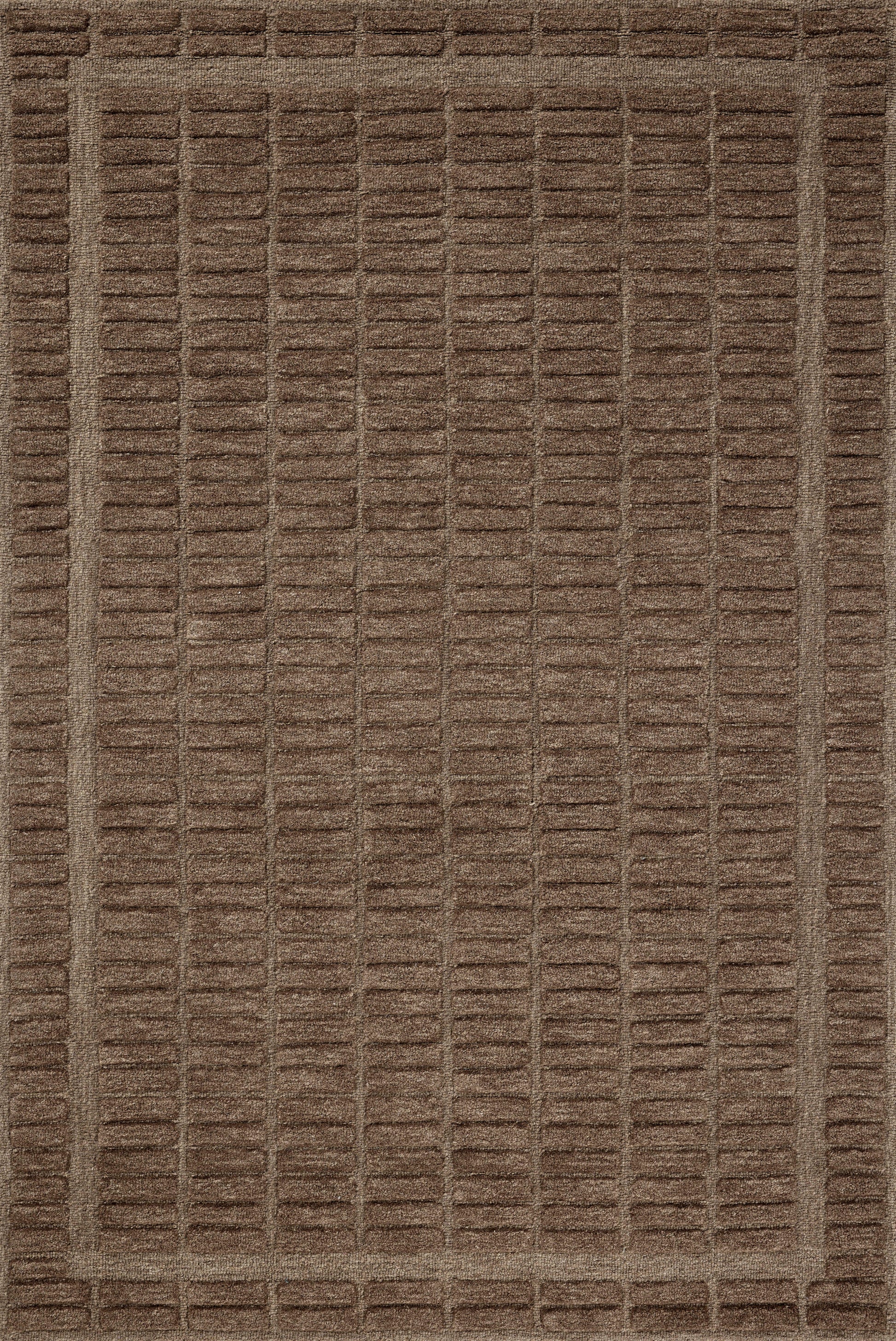 Chris Loves Julia x Loloi Bradley Brl-06 Cocoa/Cocoa Area Rug