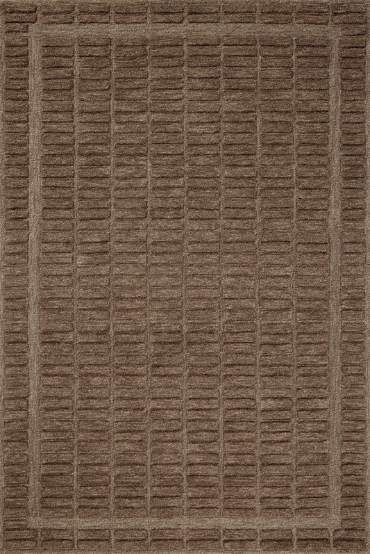 Chris Loves Julia x Loloi Bradley Brl-06 Cocoa/Cocoa Area Rug