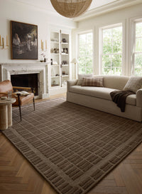 Chris Loves Julia x Loloi Bradley Brl-06 Cocoa/Cocoa Area Rug