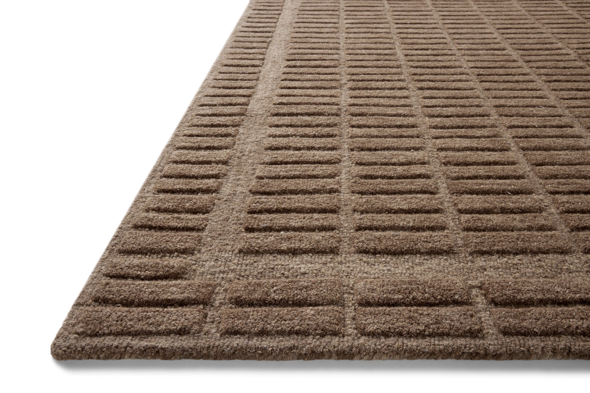 Chris Loves Julia x Loloi Bradley Brl-06 Cocoa/Cocoa Area Rug