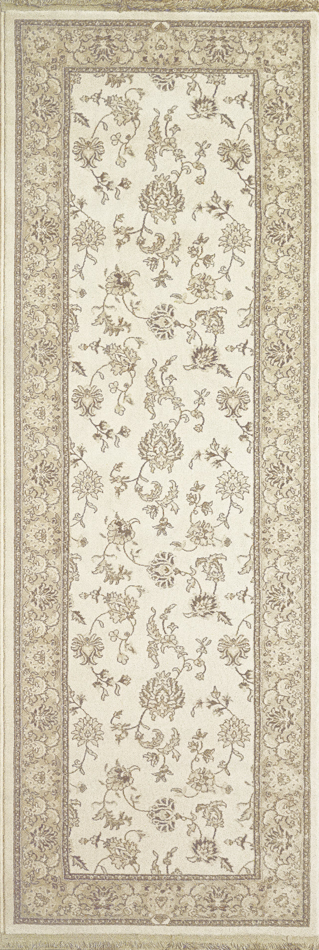 Dynamic Rugs Brilliant 7226 Ivory Rugs - runner view