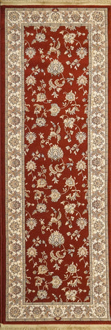 Dynamic Rugs Brilliant 7226 Red Rugs - runner view