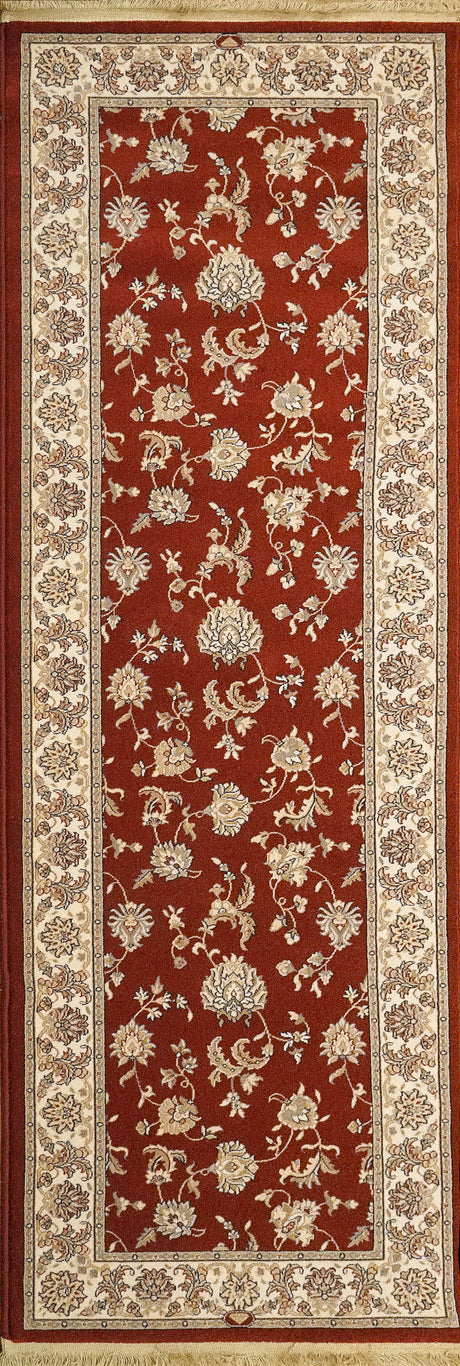 Dynamic Rugs Brilliant 7226 Red Rugs - runner view
