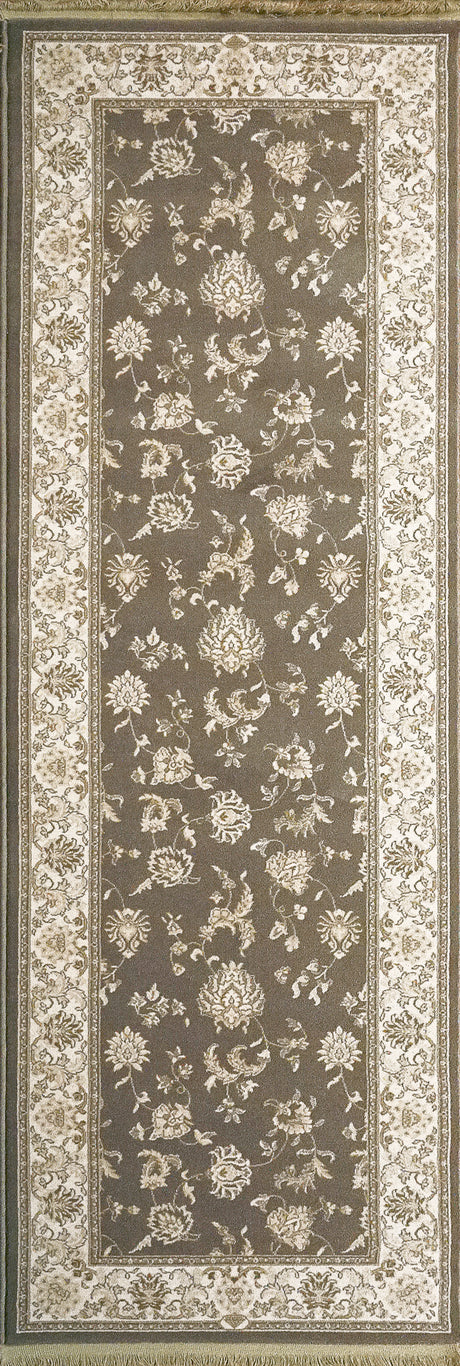 Dynamic Rugs Brilliant 7226 Brown Rugs - runner view