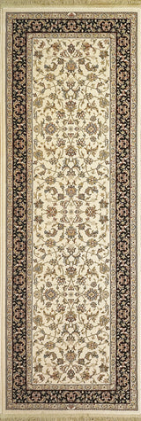 Dynamic Rugs Brilliant 72284 Ivory Rugs - runner view