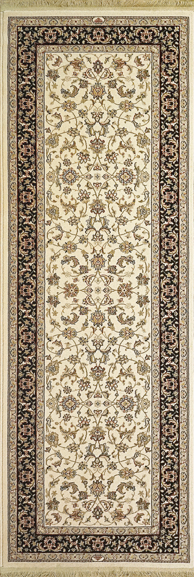 Dynamic Rugs Brilliant 72284 Ivory Rugs - runner view