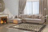 Dynamic Rugs Brilliant 72284 Ivory Rugs - room scene