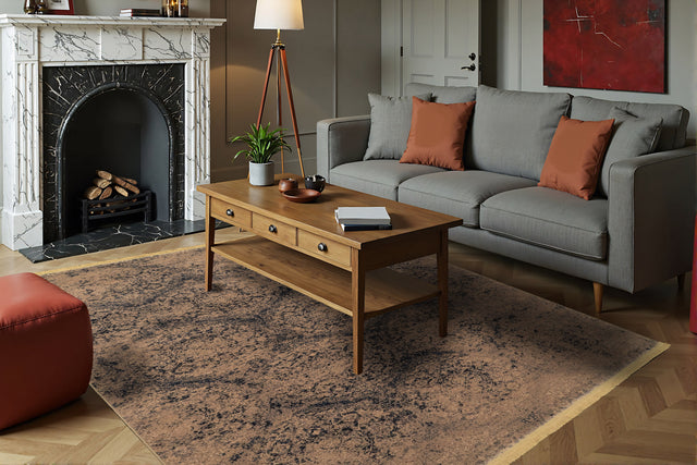 Dynamic Rugs Brilliant 72413 Blue Rugs - room scene