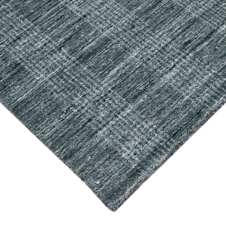 Amer Brooklyn BRK-4 Stone Blue area rug - corner view