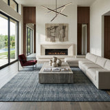 Amer Brooklyn BRK-4 Stone Blue area rug - lifestyle view