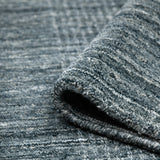 Amer Brooklyn BRK-4 Stone Blue area rug - rolled view