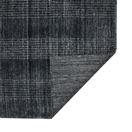 Amer Brooklyn BRK-5 Charcoal area rug - back view