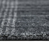 Amer Brooklyn BRK-5 Charcoal area rug - profile view