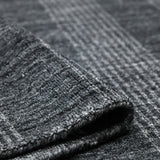 Amer Brooklyn BRK-5 Charcoal area rug - rolled view