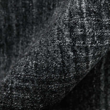 Amer Brooklyn BRK-5 Charcoal area rug - color swatch view