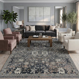 Amer Bristol BRS-31 Charcoal Gray area rug - lifestyle view