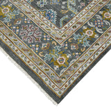 Amer Bristol BRS-19 Gray / Multi area rug - corner view
