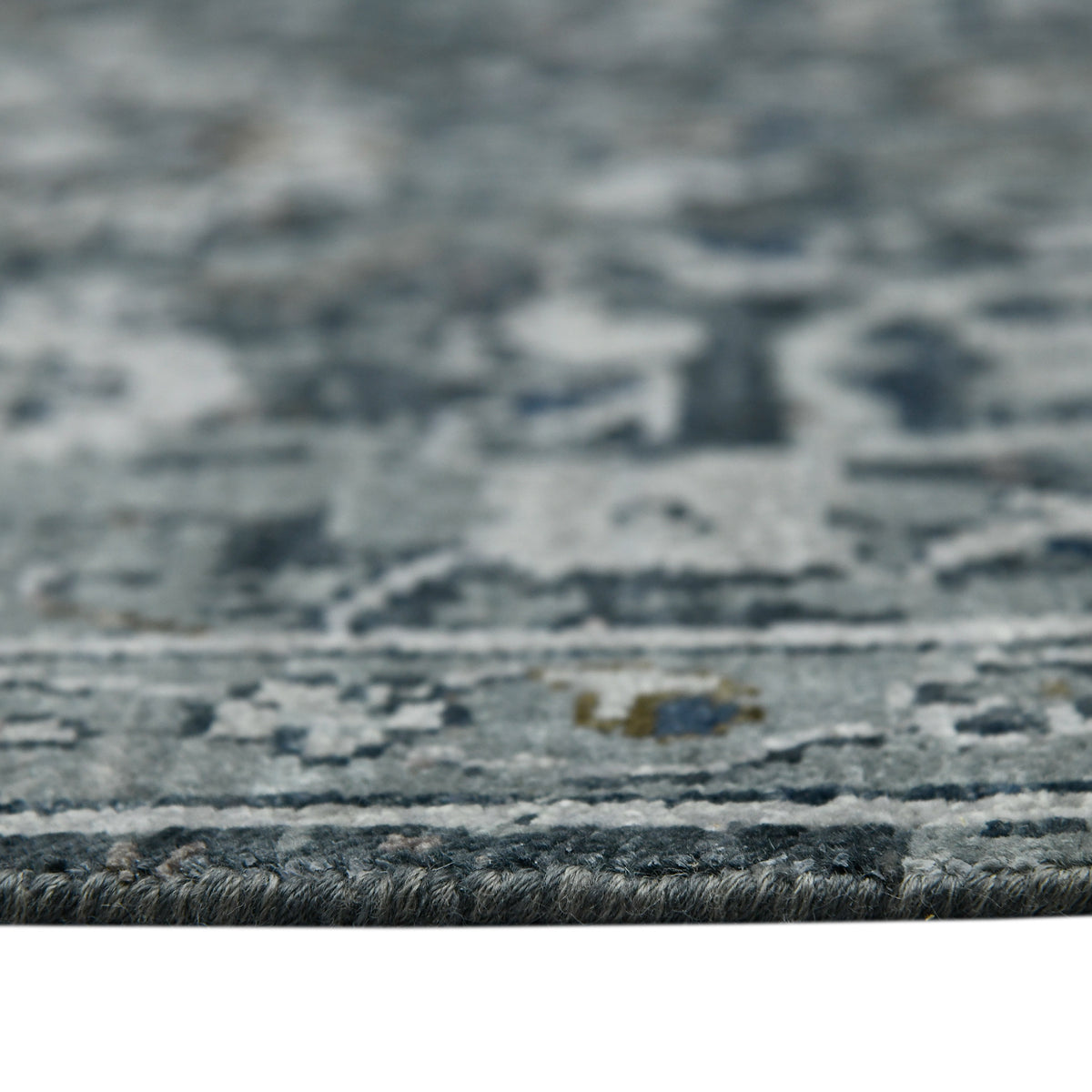 Amer Bristol BRS-31 Charcoal Gray area rug - profile view
