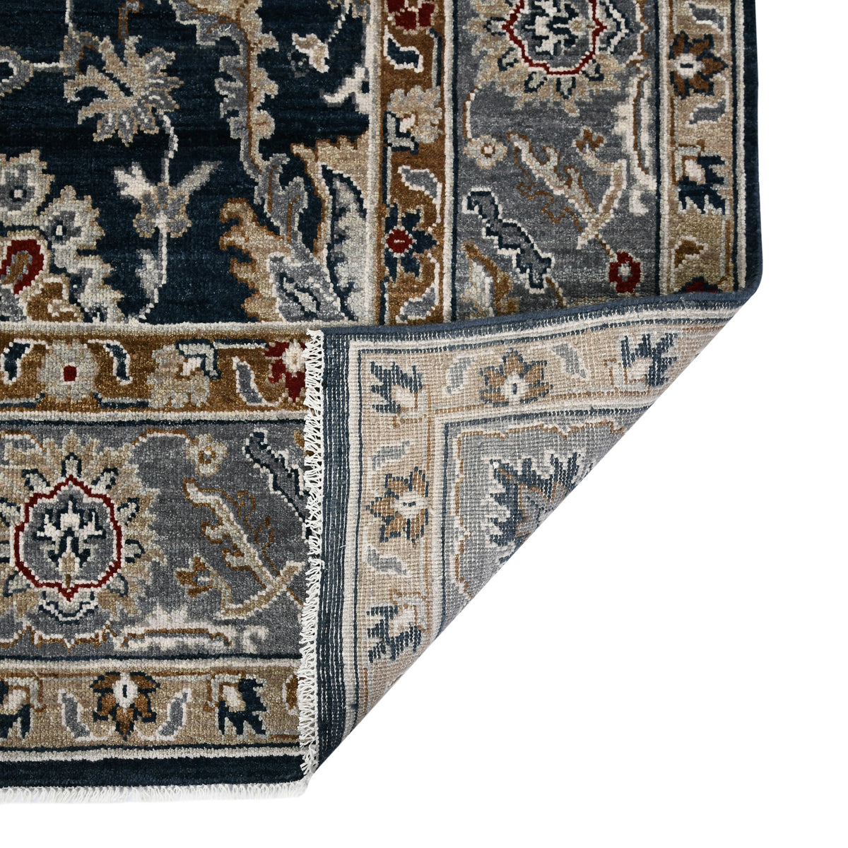Amer Bristol BRS-55 Blue Sapphire area rug - back view