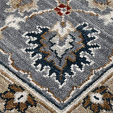 Amer Bristol BRS-55 Blue Sapphire area rug - close-up view
