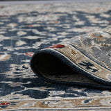 Amer Bristol BRS-55 Blue Sapphire area rug - rolled view